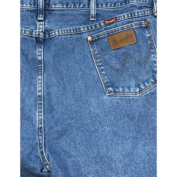 Wrangler Cowboy Cut Relaxed Fit‎ Jean Blue Men's Size 44x30 - Picture 8 of 9